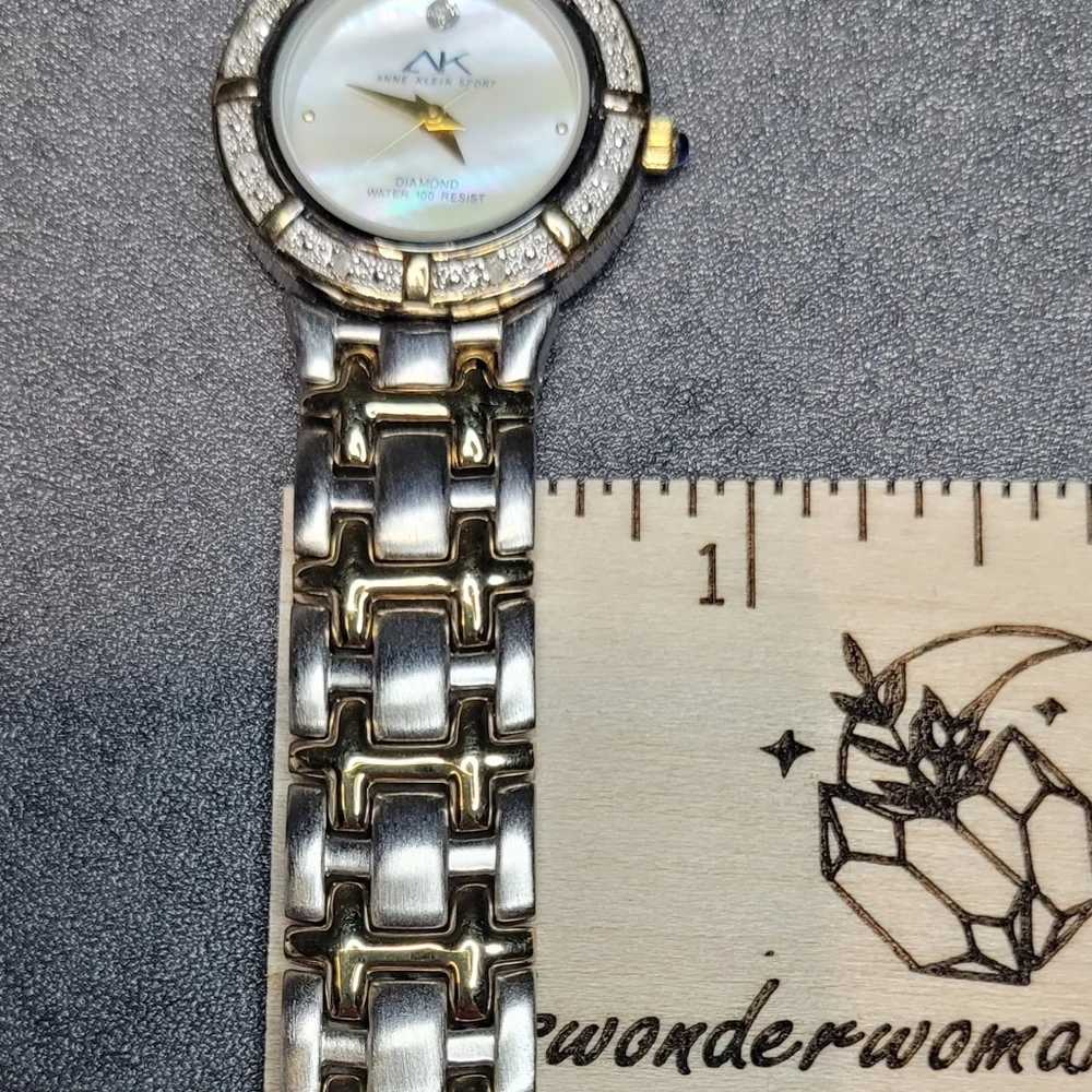 Anne Klein Sport Diamond 2 Tone Ladies Watch